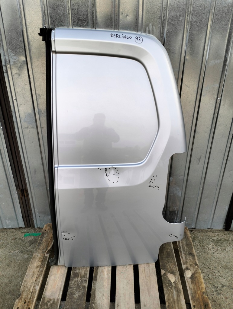 фото №1, Дверь распашные правый задняя citroen berlingo iii 2008-------