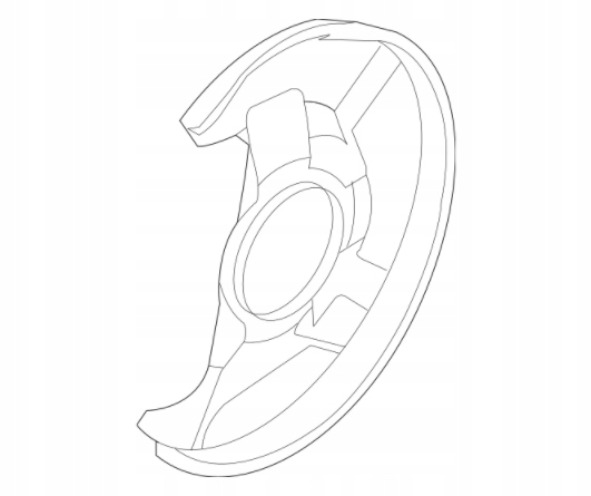 фото №1, Захист диск перед ліва mazda cx-7 cx-9 06-15