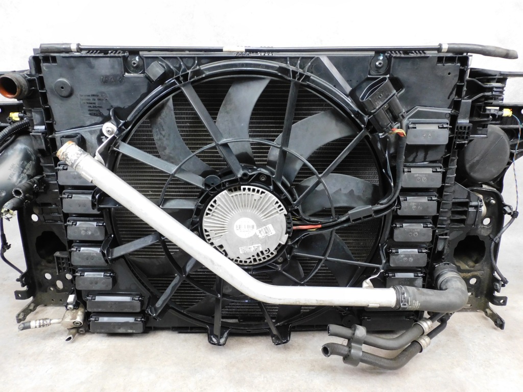 Porsche cayenne 7p 3.6 ремень передний перед радиатор комплектный  7p0121201f Оригинал