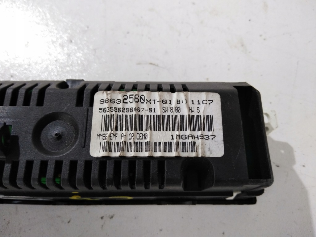 фото №5, Дисплей citroen c3 96632560xt