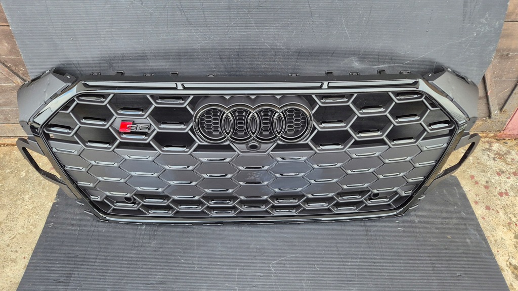 фото №9, Решётка радиатора радиатора решётка радиатора audi s5 a5 f5 8w6 lift 19- mat 8w6853651bq oryg nowa