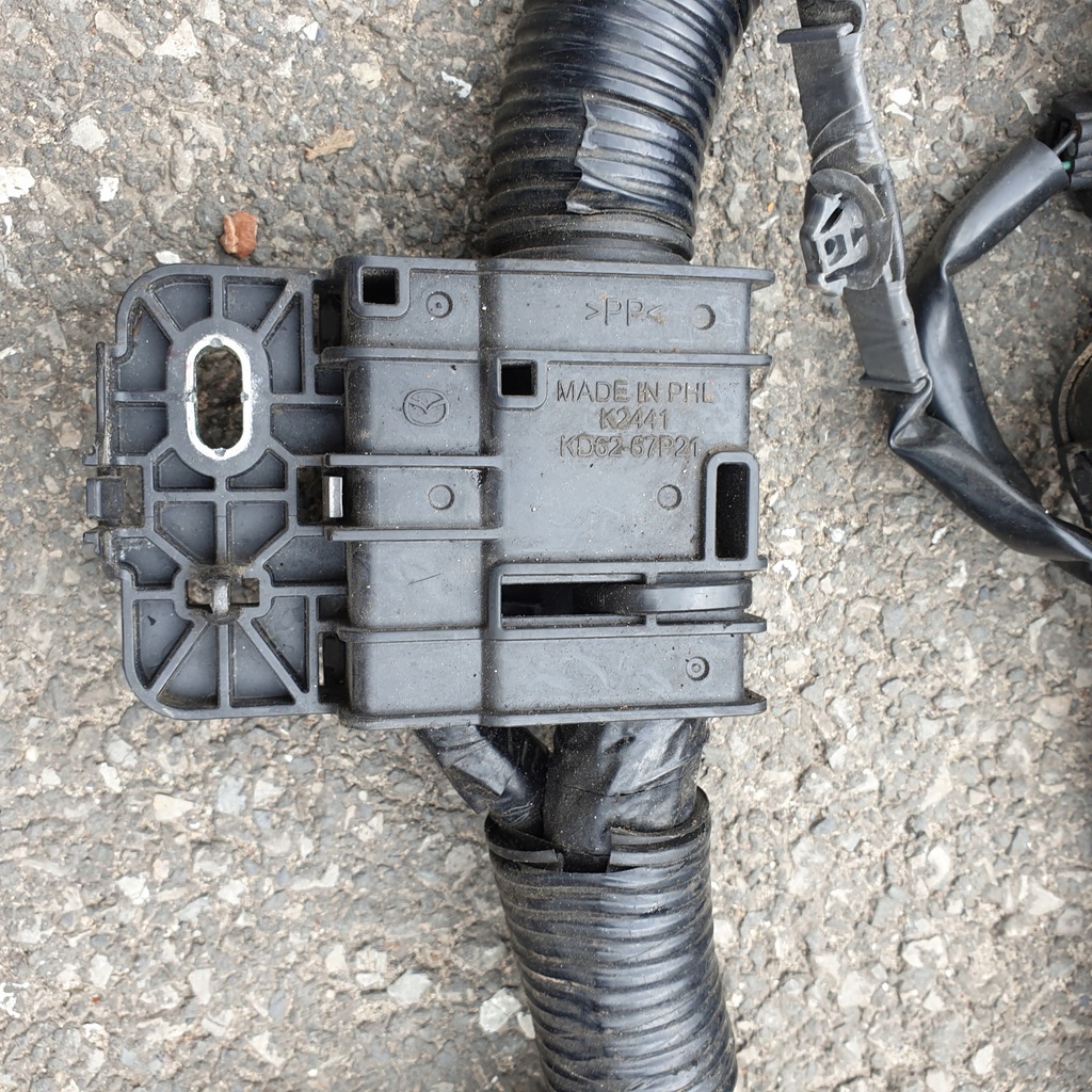 фото №8, Жгут электропроводка двигателя разъёмы mazda 6 gj iii 2.2 td оригинальный номер eu