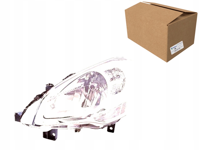 фото №1, Фара l citroen berlingo ii 04.08-01.12 abakus