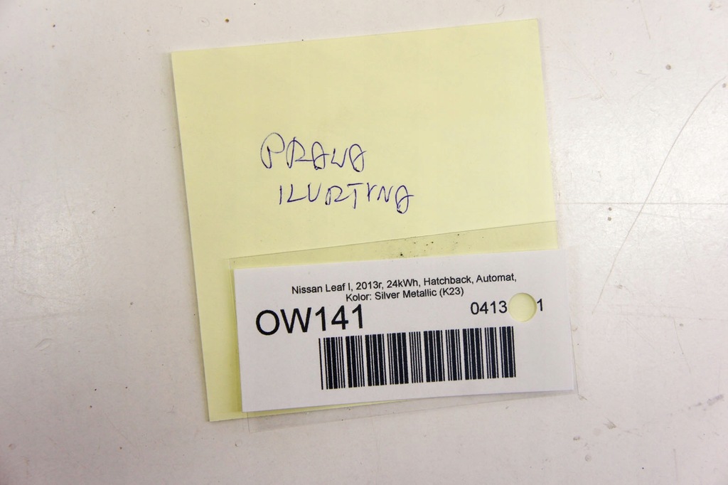 фото №8, Ow141 nissan leaf i ze0 подушка безопасности шторка безопасности правая