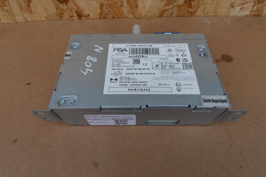 фото №1, Радио навигации peugeot 408 ii p54 22- 9853427880