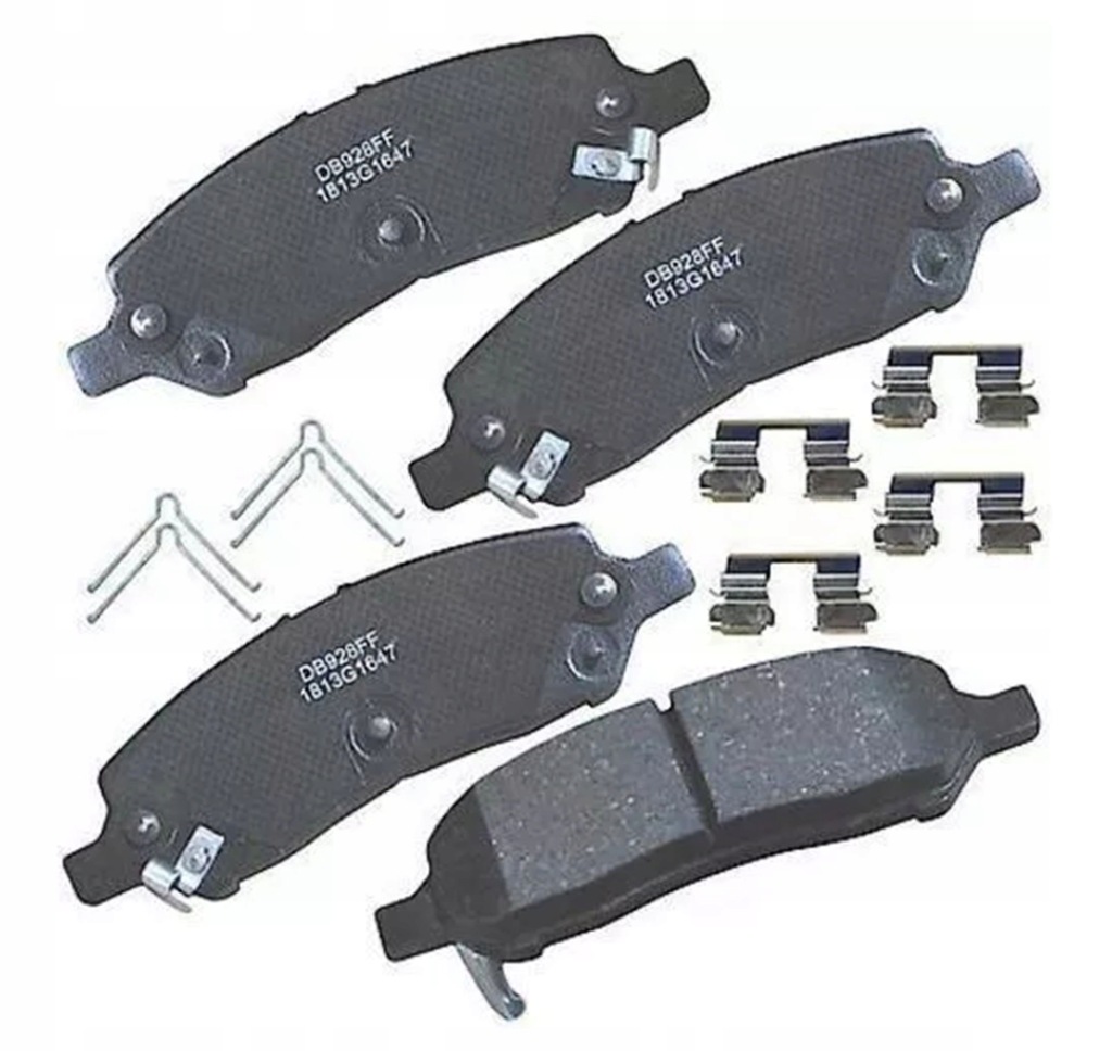 фото №1, Тормозные колодки тормозные задняя керамические dodge dart 13-16