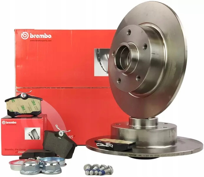 фото №1, Brembo гальмівні диски+ гальмівні колодки задня renault fluence 260mm