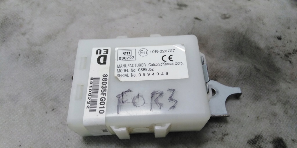 фото №1, Subaru forester iii модуль замка 88035fg010 europa