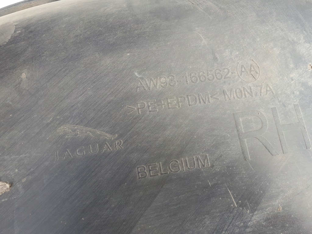 фото №10, Jaguar xj x351 09- підкрилок праве передні перед aw93-166562-aa оригінальний номер