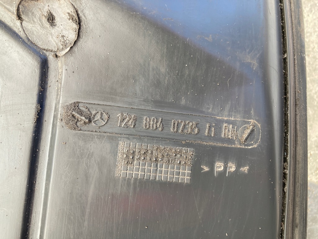 фото №9, Подкрылок передние левая левый перед mercedes w124 124 оригинал 1248840735