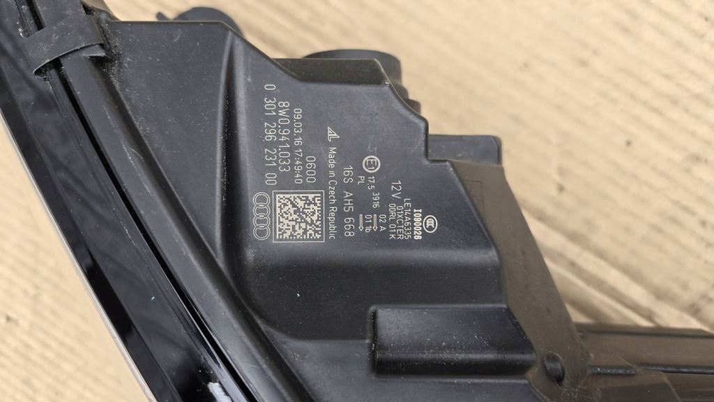 фото №6, Комплектная лампа передняя левая 8w0941033 audi a4 b9 nr mg de01