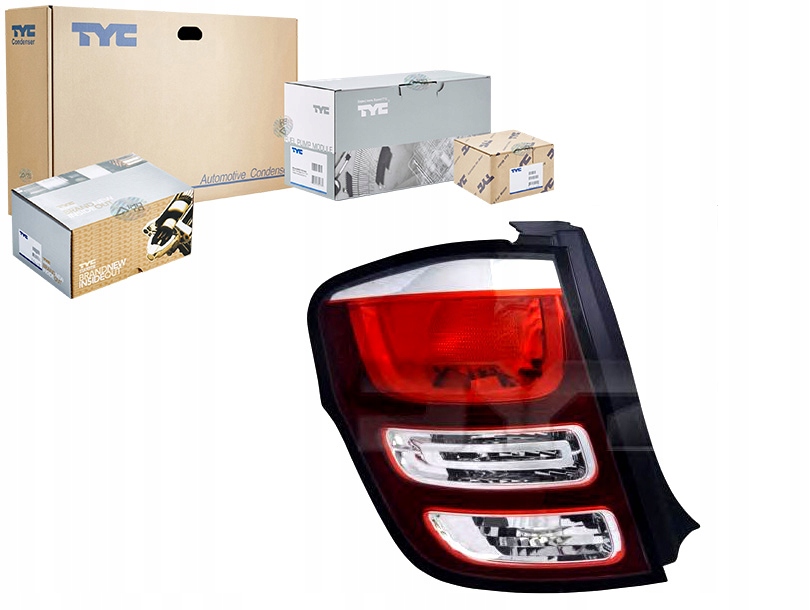 фото №1, Лампа часть наружная citroen c3 ii хэтчбек t