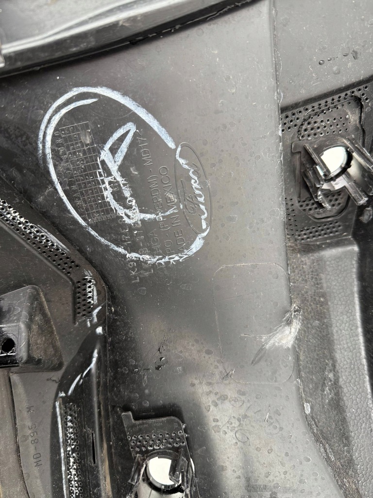 фото №15, Ford mustang mach-e gt lk9b17e889ab бампер перед передний молдинг спойлер