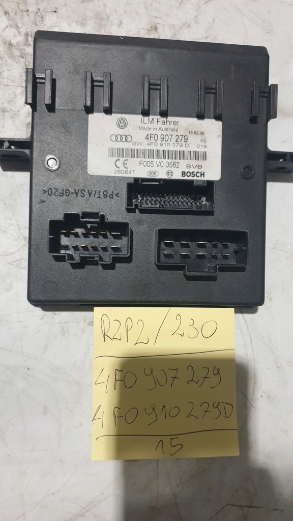 фото №1, Модуль света audi a6 c6 4f0907279 4f0910279d