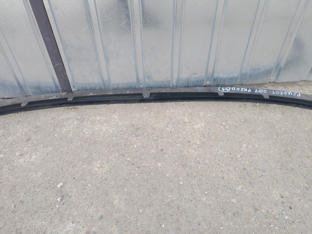 фото №8, Молдинг накладка-спойлер бампер перед peugeot 207 lift 9-12