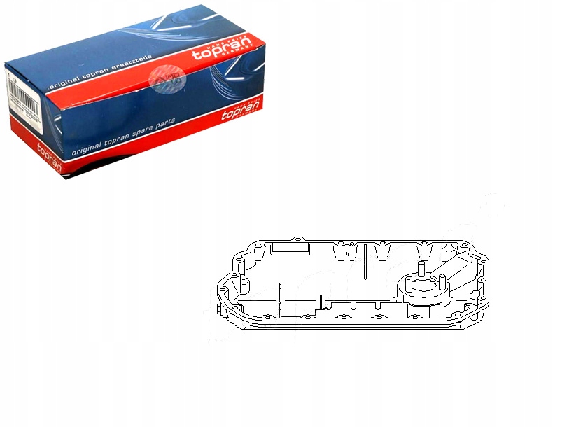 Купить Поддон масляная audi a4 a6 a8 3.0 11.00-05.06 topran