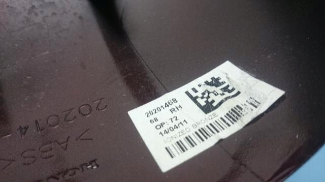 фото №6, Корпус зеркало правая honda accord