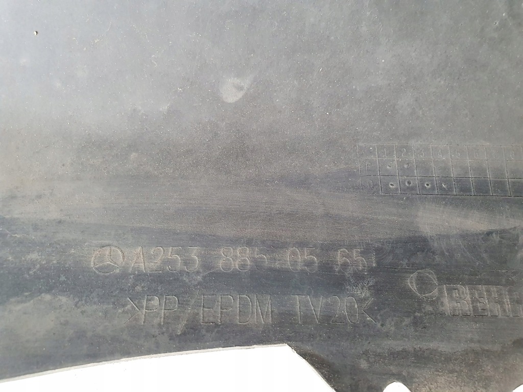 фото №9, Mercedes glc 253 бампер перед 2538850565 оригінал