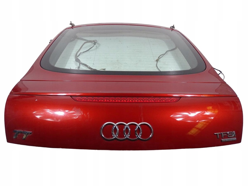 фото №8, Кришка багажника задня + скло + лампи + стоп audi tt 8j0 lift fl 2010-2013 комплектна