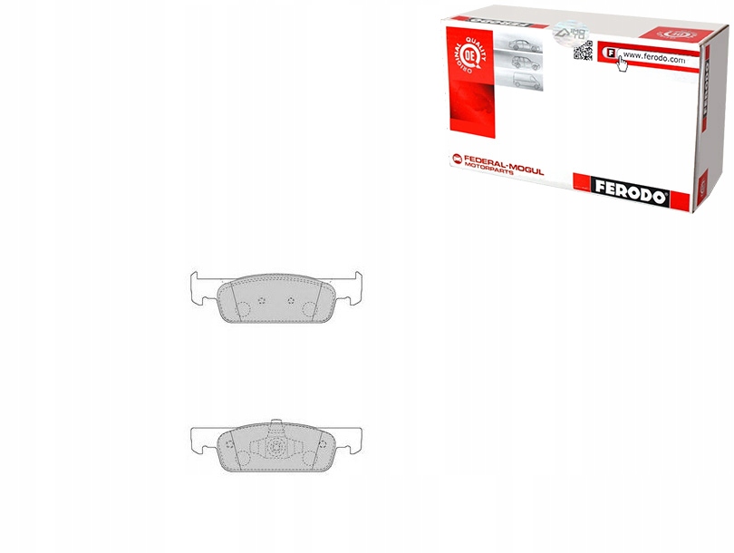 фото №1, Ferodo комплект гальмівних колодок гальмівних 410602581r 4106