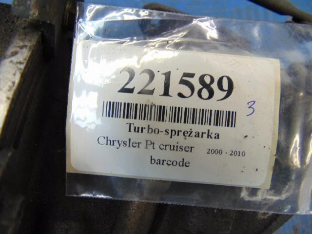 фото №11, Chrysler pt cruiser 2.0crd турбонагнетатель a6640960299