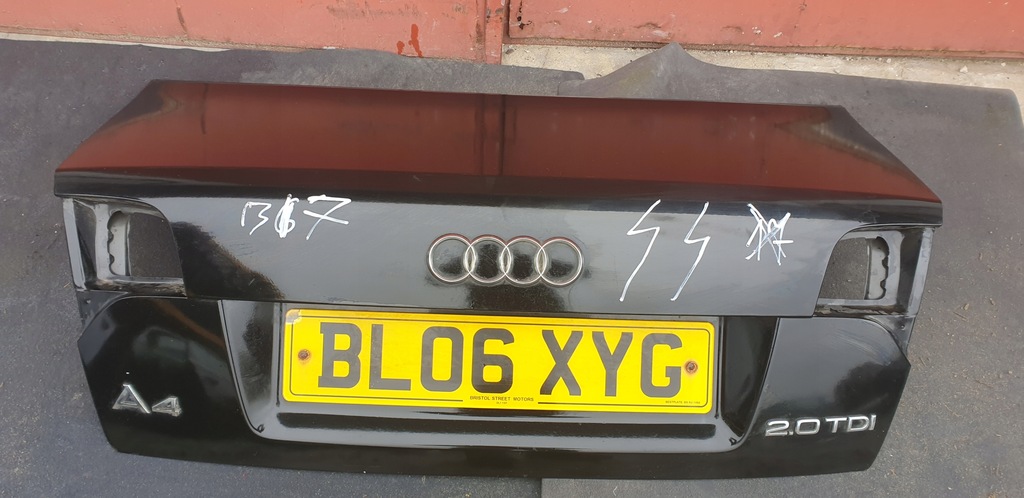 фото №1, Кришка багажника багажника sedan audi a4 b7 lz9w