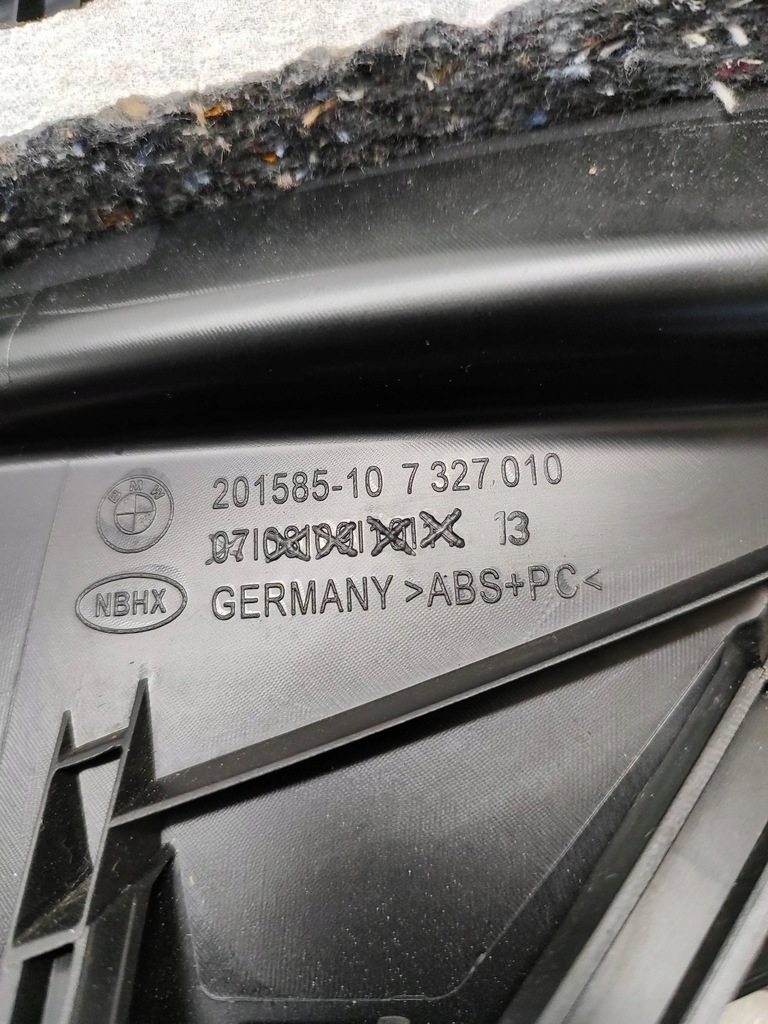 фото №10, Bmw 2 f46 2016 правая сторона кронштейн полка багажника