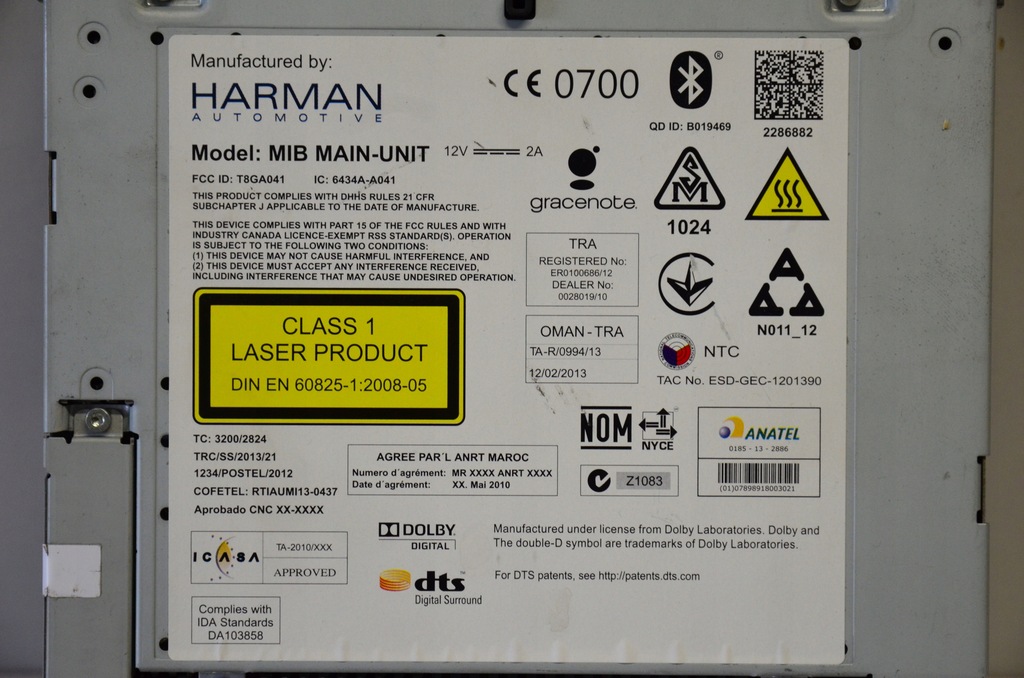 фото №5, Audi станція mmi зчитувач 8v0035020c