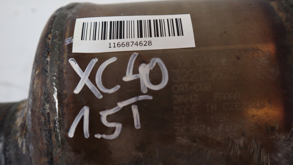 фото №11, Volvo xc40 1.5 t3 каталізатор 32213629