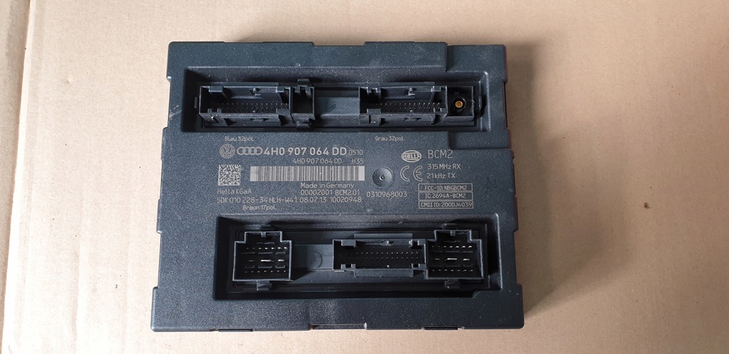 фото №1, Модуль комфорта audi a8 d4 4h0907064dd