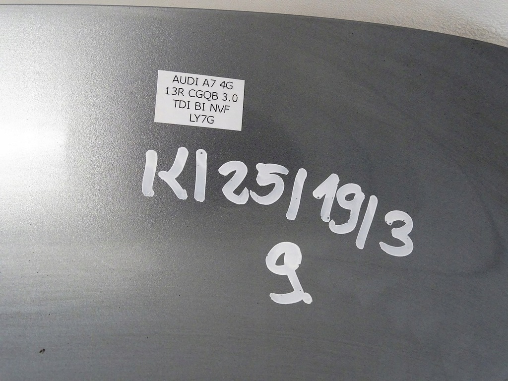 фото №13, Бампер задняя задний kompletny pod 4x pdc audi a7 4g ly7g 2 трубы