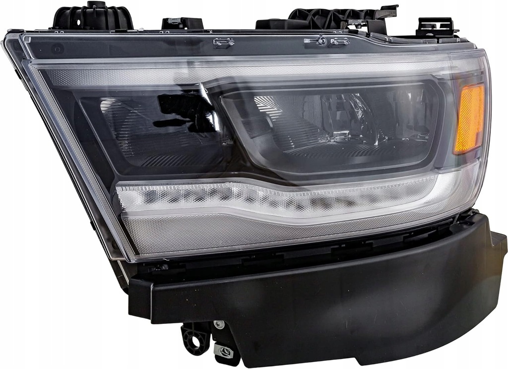 фото №1, Dodge ram 1500 2019- лампа led передняя левая czarna nowa