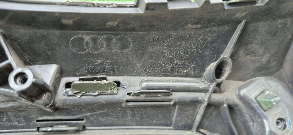 Бампер передній перед audi q5 sq5 2 80a рестайлінг  80a807437p Оригінал