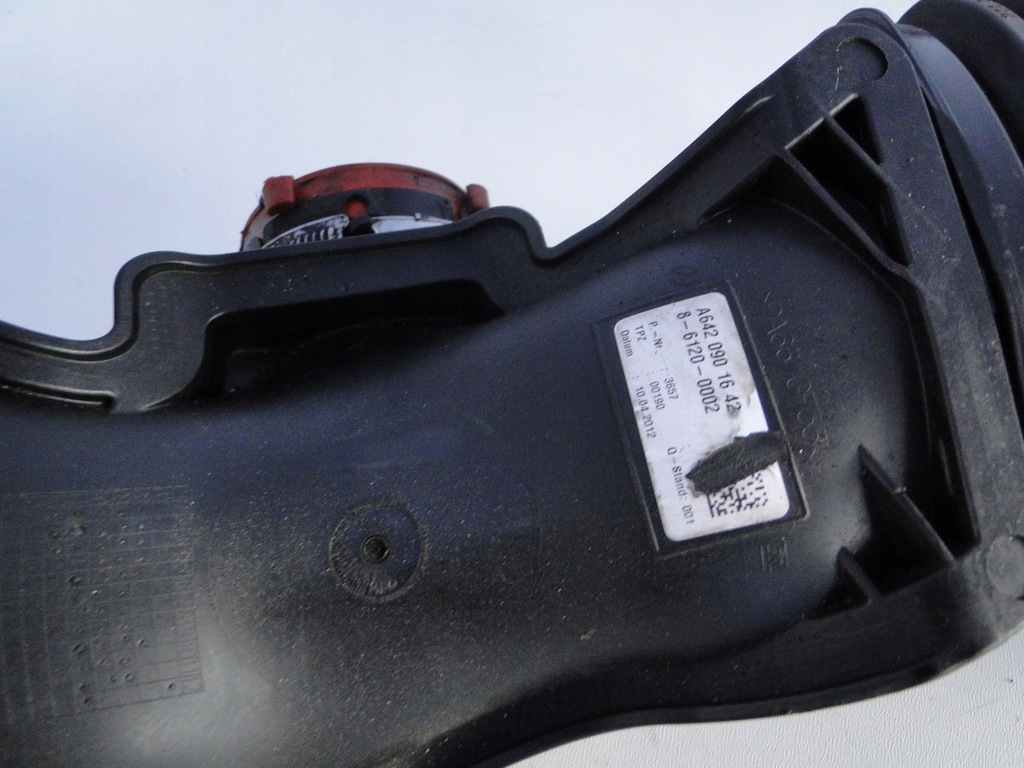 фото №11, Mercedes расходомер датчик массового расхода воздуха воздухозаборник om642 3.0cdi v6 a6420901642