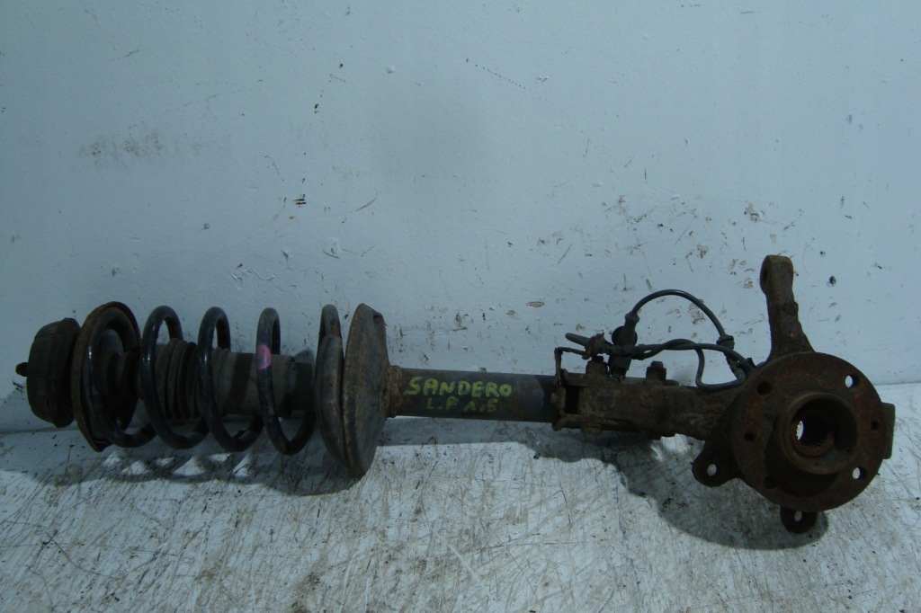 фото №1, Поворотный кулак амортизационная стойка левый перед dacia sandero i 1,5 dci 08-