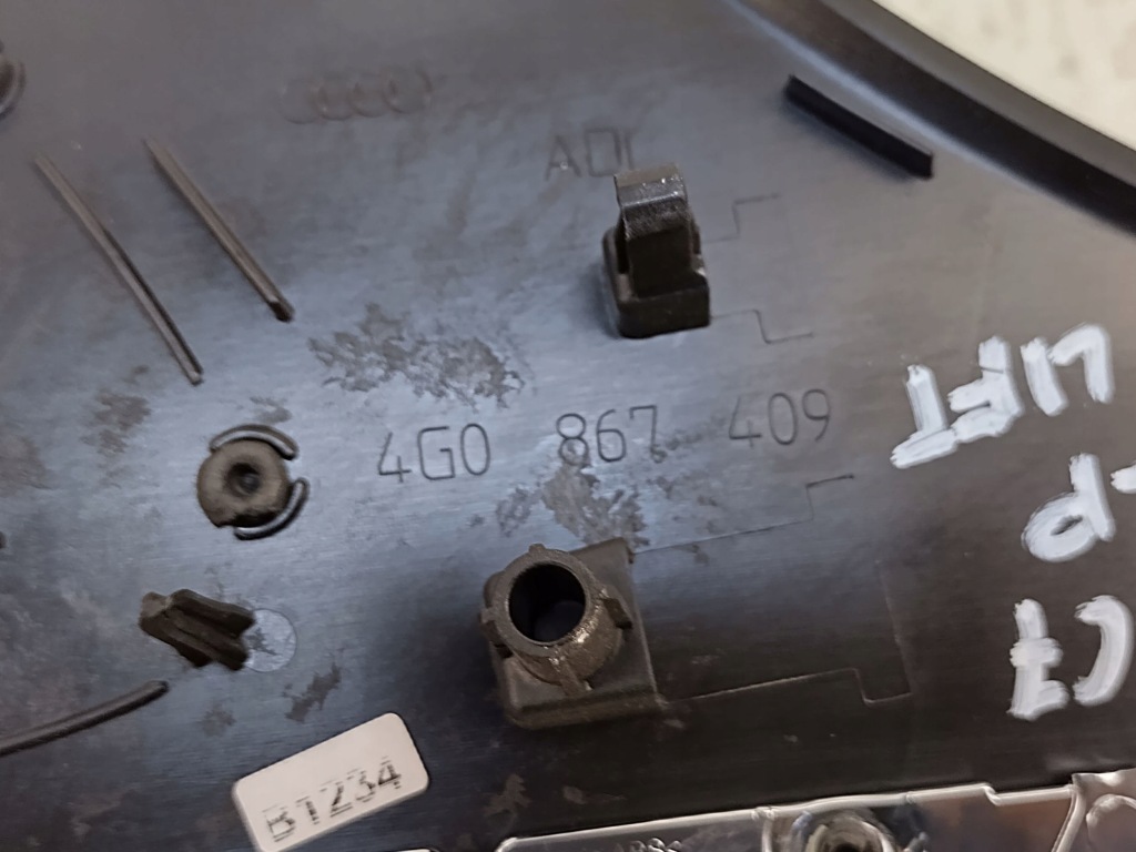 фото №11, Audi a6 s6 c7 4g lift 15-18 накладки двері декори шліфований алюміній kpl