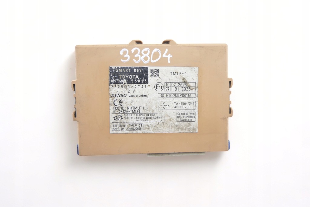 Купить Модуль smart key lexus is 2 232500-2741 89990-53013