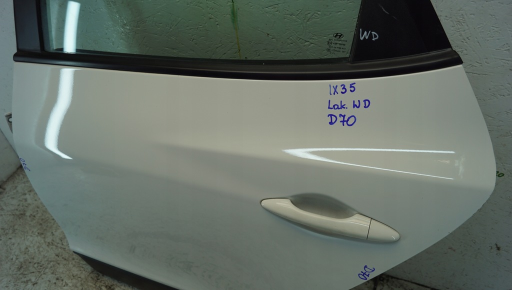 фото №10, Дверь левый задняя hyundai ix35 wd