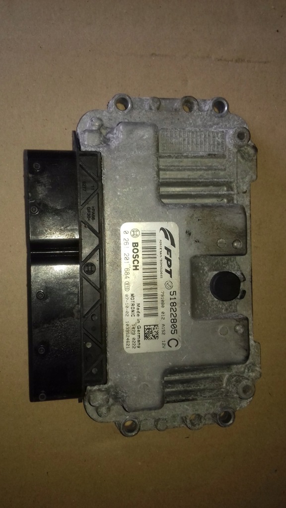 фото №1, Бортовой компьютер fiat grande punto 51822805