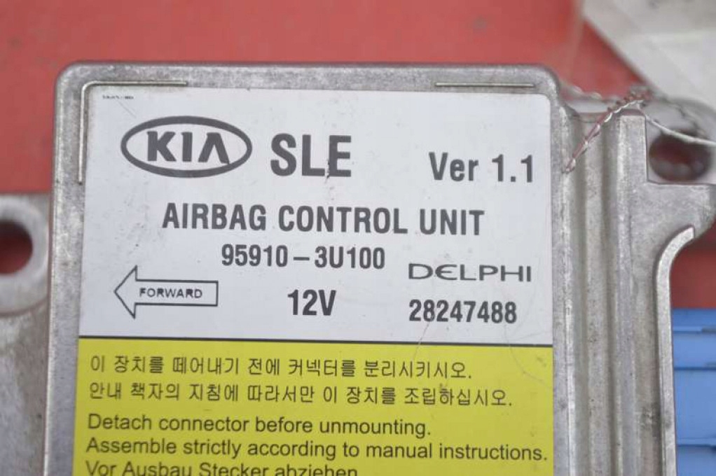 фото №7, Модуль датчик подушка безопасности подушек 95910-3u100 kia sportage 3 iii 10-14
