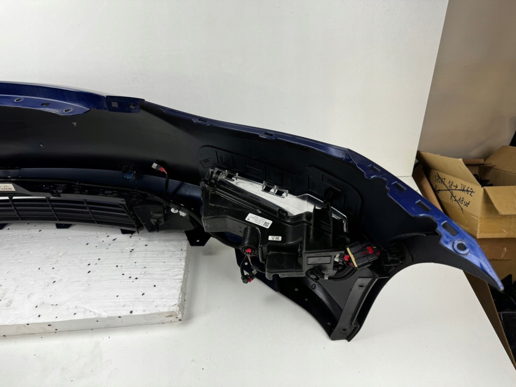 фото №7, Tesla 3 бампер передній перед kompletny протитуманні фари org!