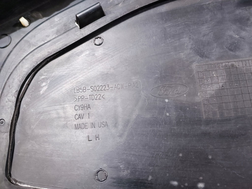 фото №10, Жабо левая полный ford explorer 2020-