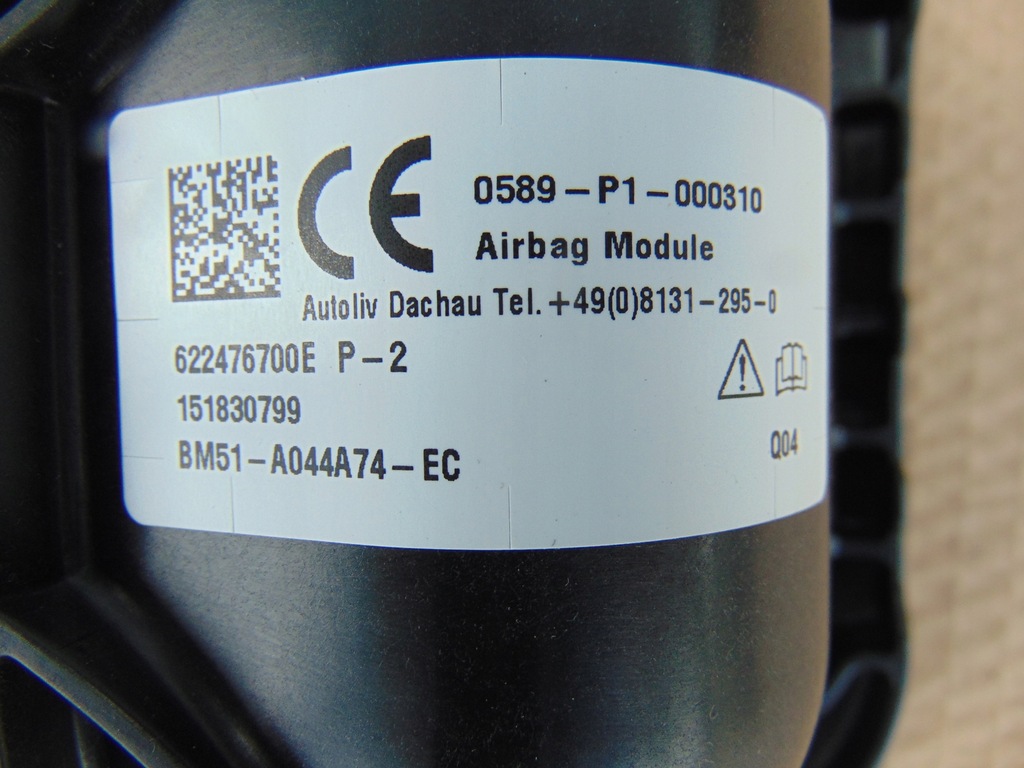 фото №9, Подушка пассажира подушка безопасности ford focus mk3