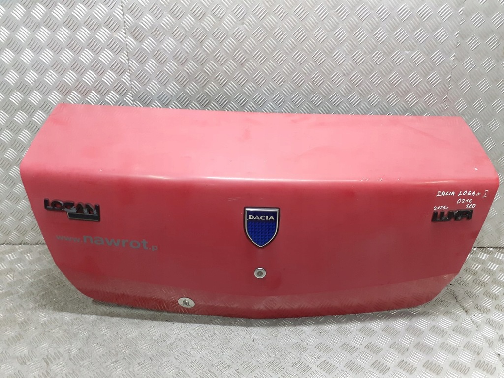 фото №7, Кришка багажника багажника dacia logan i 021c
