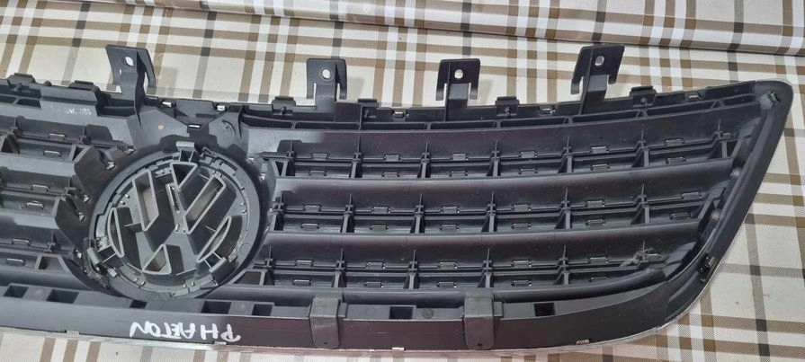 фото №2, Решётка радиатора решётка радиатора решётка впуск хром vw phaeton