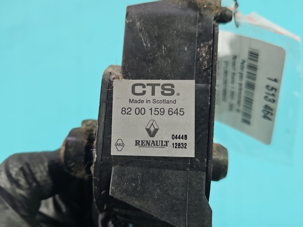 фото №6, Педаль газу потенціометр renault scenic ii 8200159645 2.0 16v