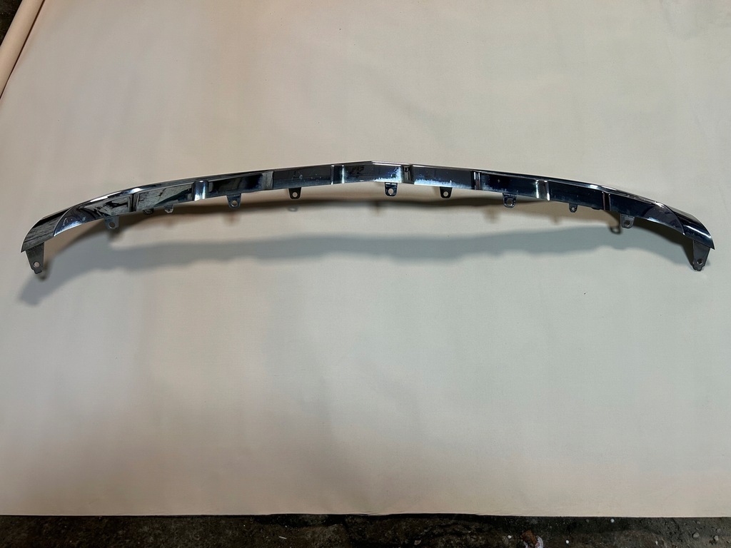 фото №8, Молдинг спойлер хром бампера перед mercedes glk lift