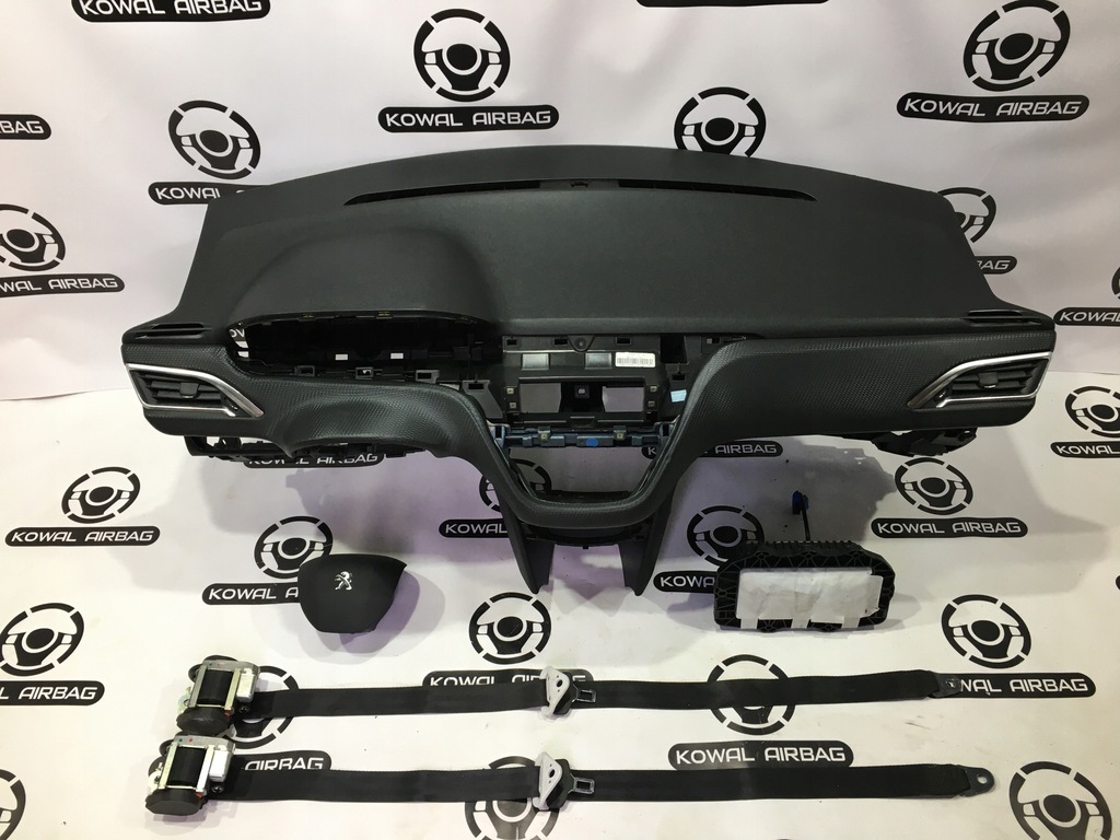 фото №1, Peugeot 2008 i приборная панель консоль подушка безопасности подушки безопасности ремни