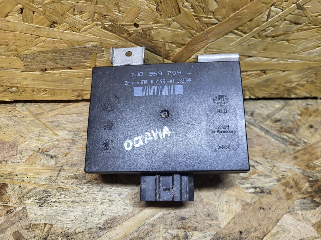 фото №1, 1j0959799l модуль комфорта skoda оригинальный номер