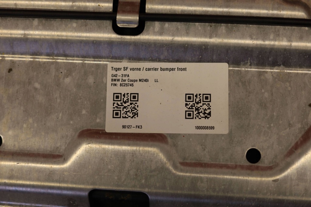 фото №11, Перед капот бампер m-pakiet крила лампа pas bmw 2 g42 m240i a75